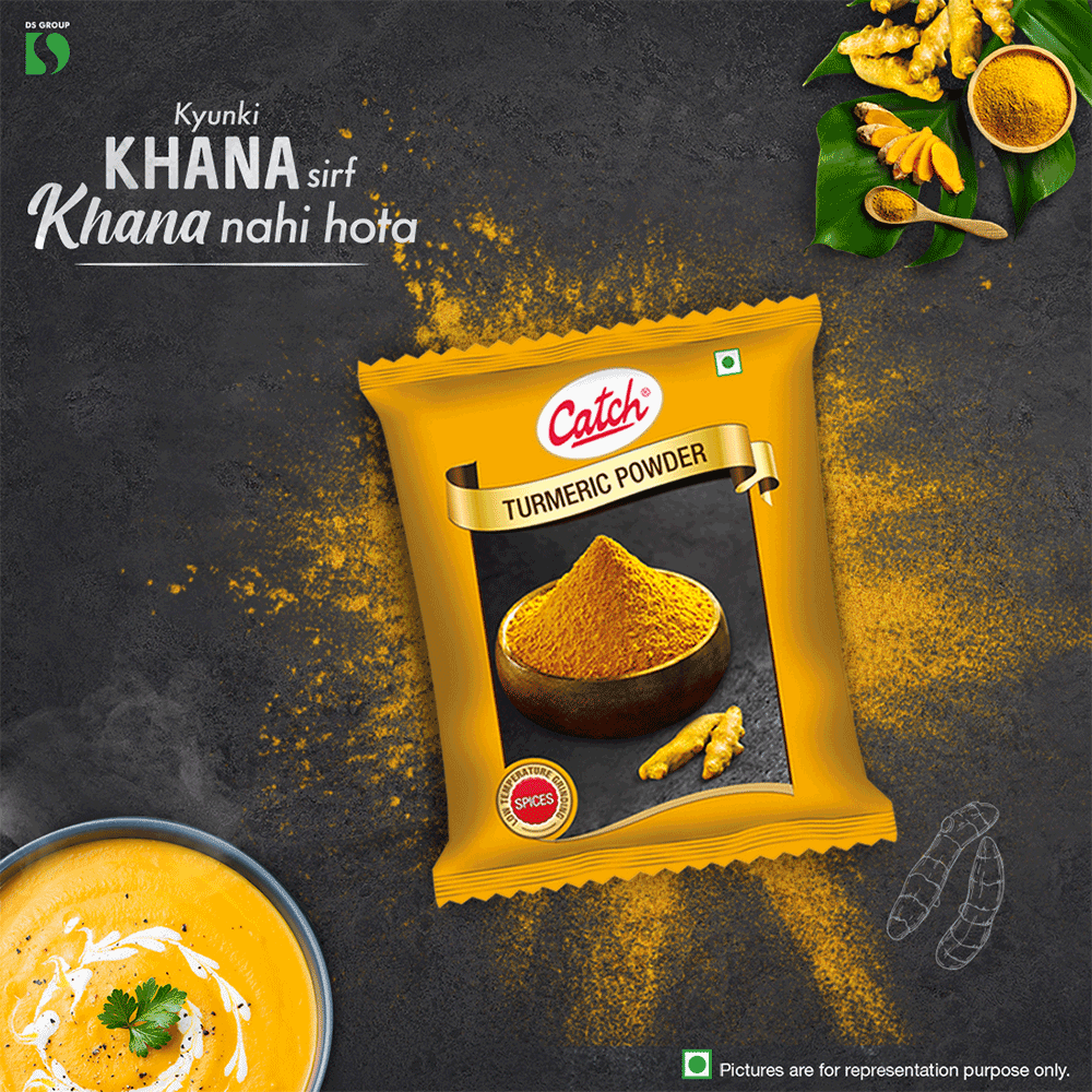 Catch Straight Pouch || Turmeric Powder || Haldi Powder || 50 Grams ...