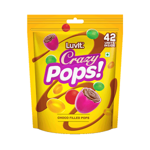 LuvIt Crazypops || 42 Pieces || 131 Grams