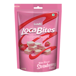 Luvit Loca Bites Strawberry || 250 Grams