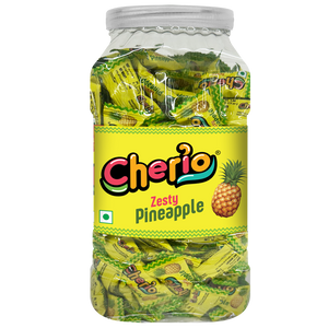 Cherio Candy Jar || Pineapple Candy || 205 Pieces || 779 Grams