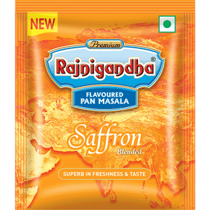 Rajnigandha Saffron Pan Masala || Pack of 10 || 15 Grams Each