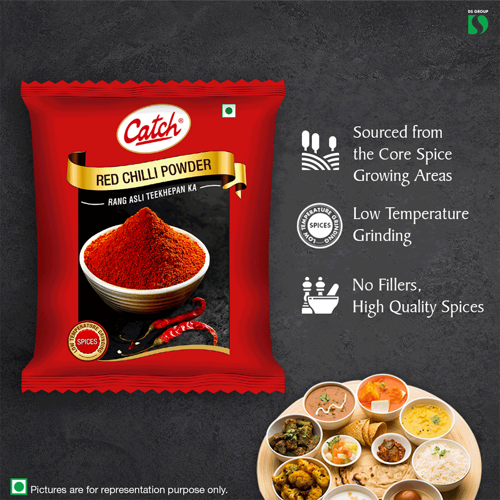 Catch Straight Pouch || Red Chilli Powder || 50 Grams – Demo Rclub