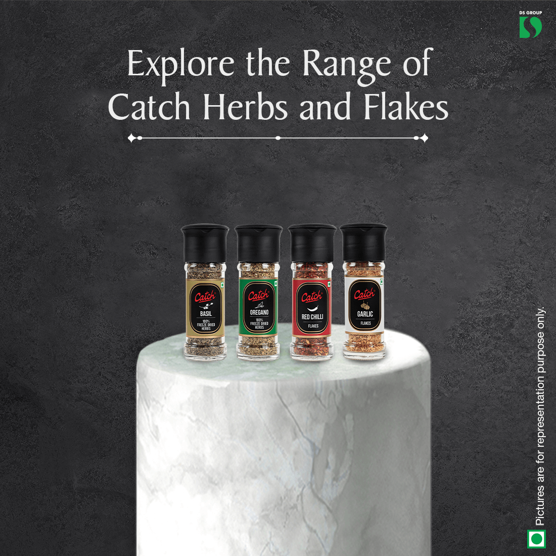 Catch Herbs & Flakes || Garlic Flakes || 50 Grams – Demo Rclub