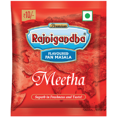 Rajnigandha Meetha Pan Masala || Pack of 27 || 2.75 Grams Each